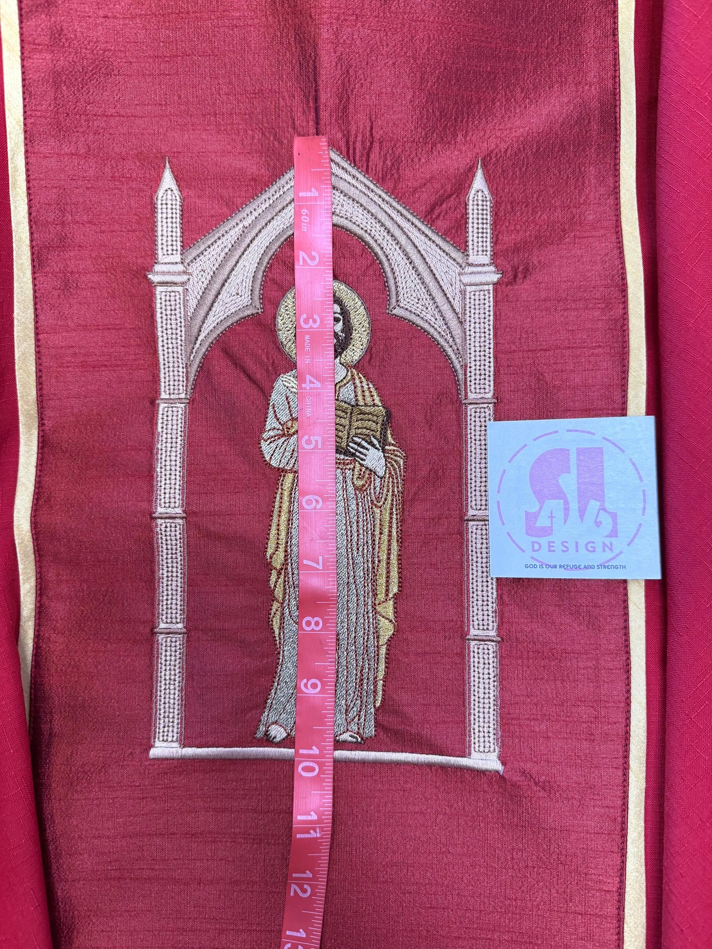 St. Luke the Evangelist - Chasuble + Stole Set.
