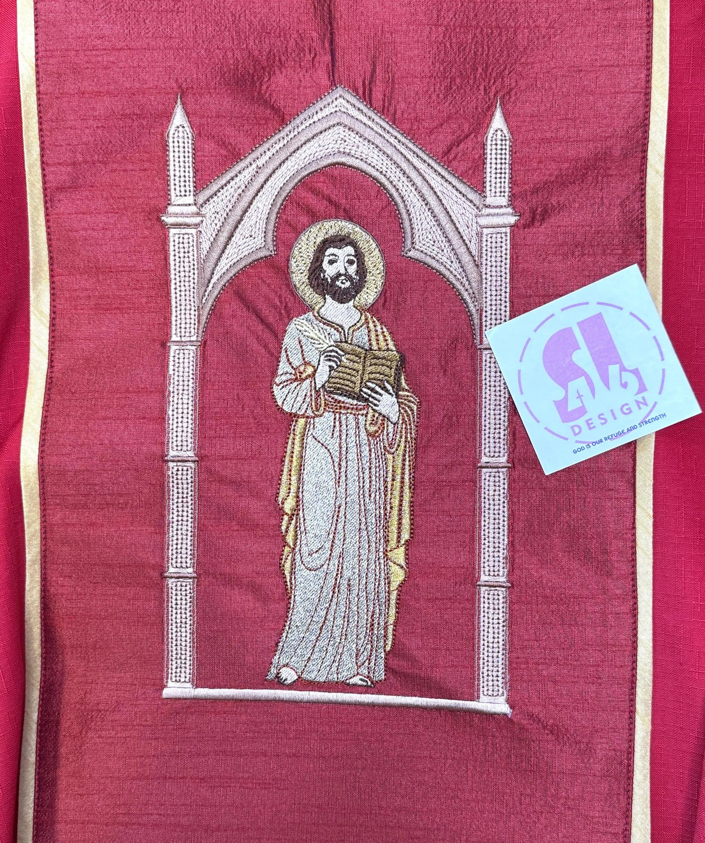 St. Luke the Evangelist - Chasuble + Stole Set.