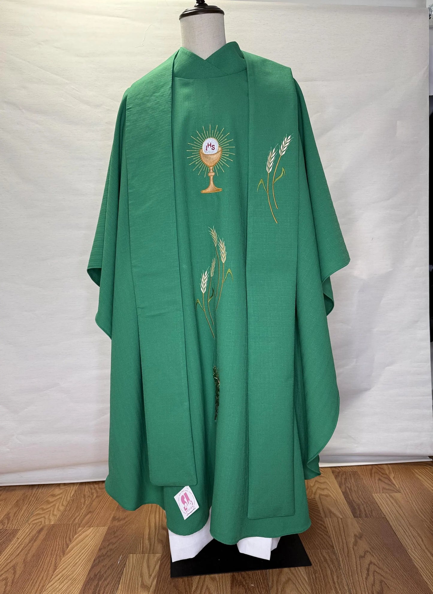 JHS with Chalice - Chasuble and stole set