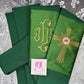 Holy Spirit Cross  & JHS Medallion - Priest Stole