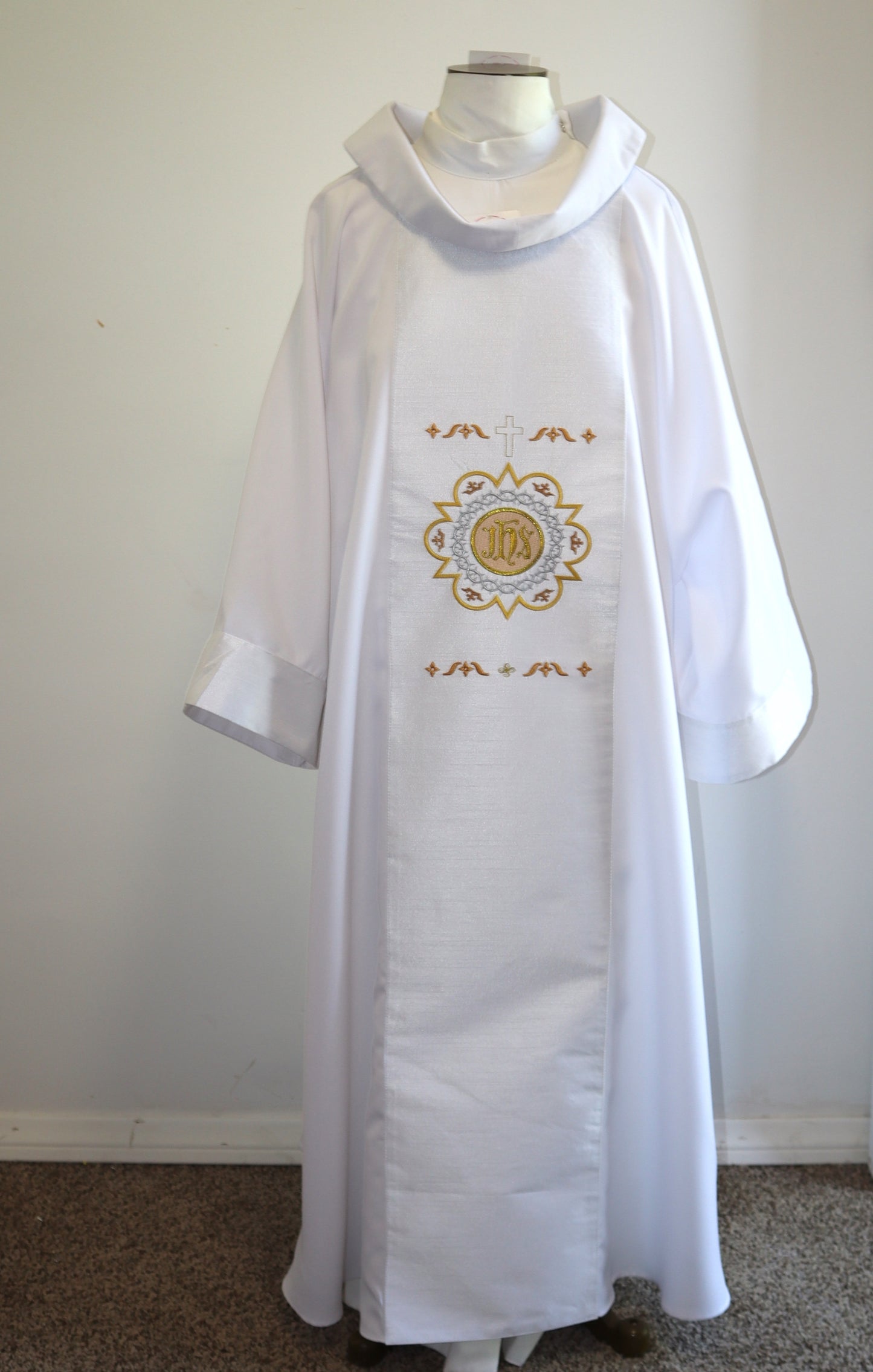 JHS - Dalmatic & Stole Set.