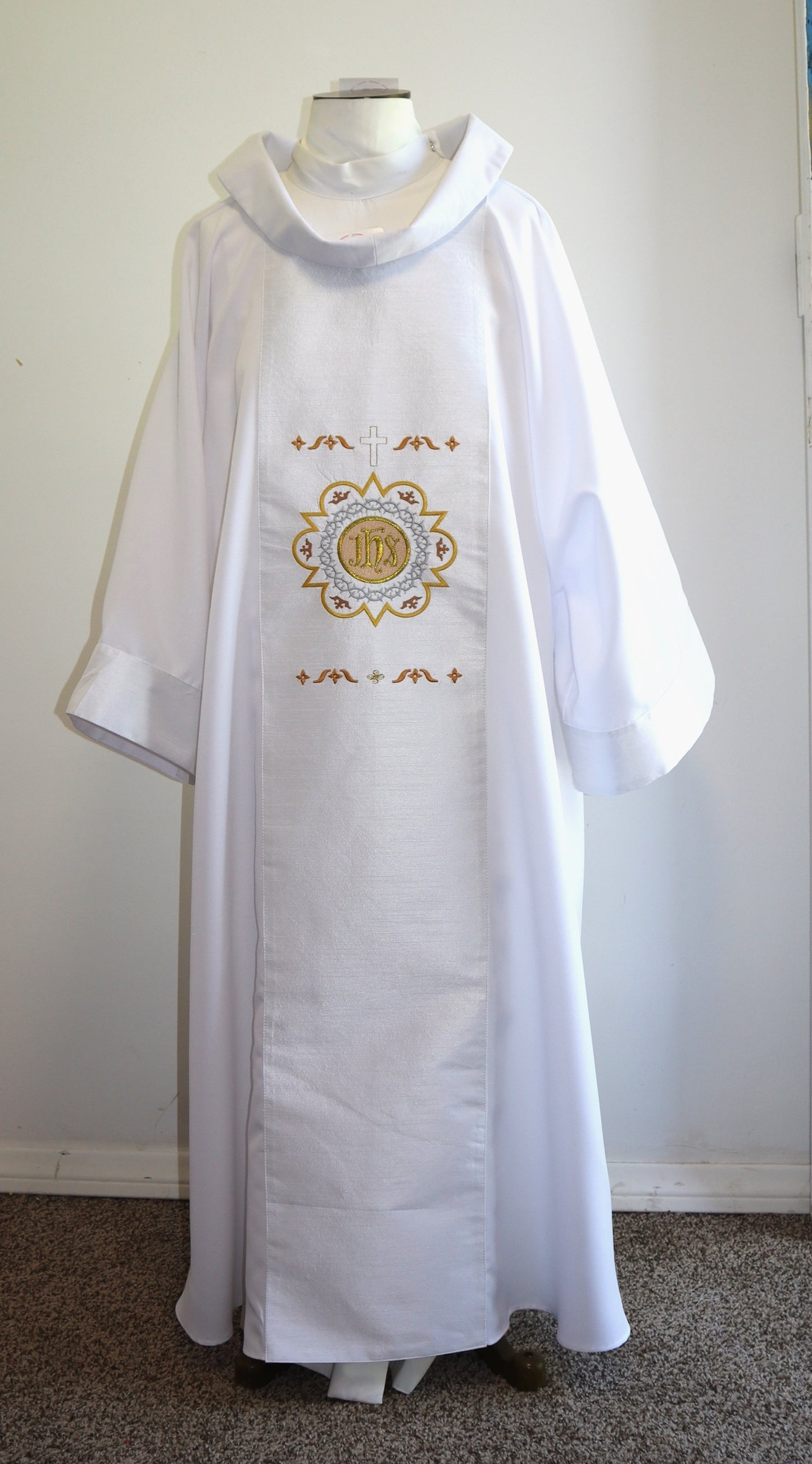 JHS - Dalmatic & Stole Set.