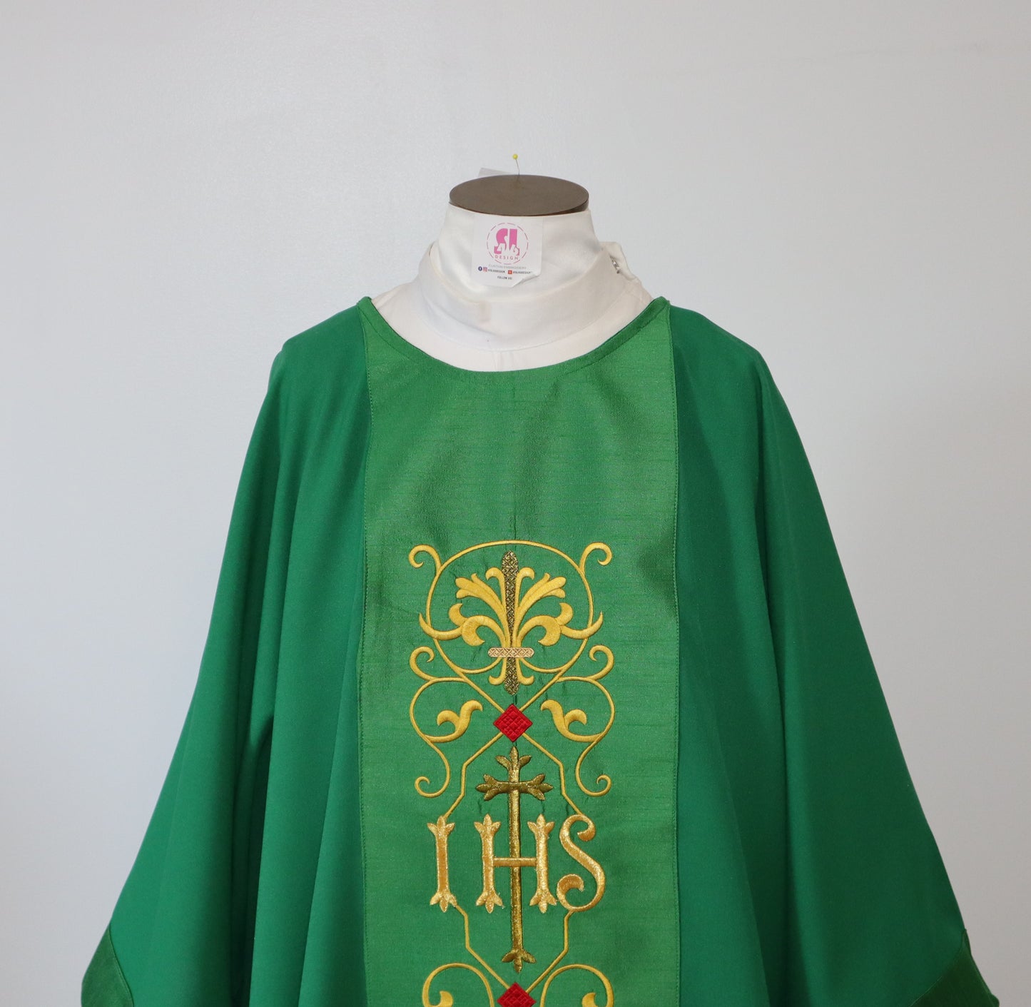 JHS - Dalmatic & Stole Set.