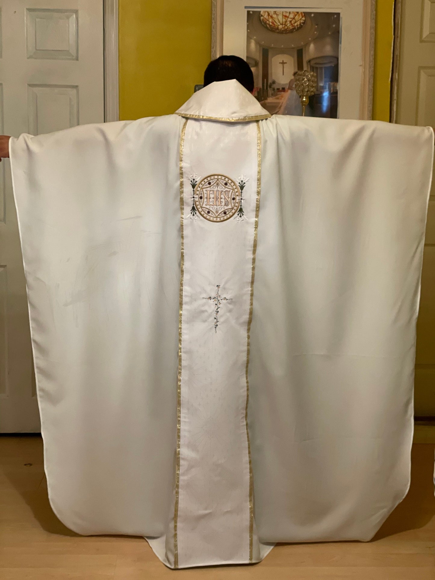 Priest chasuble - St. Joseph - Custom made