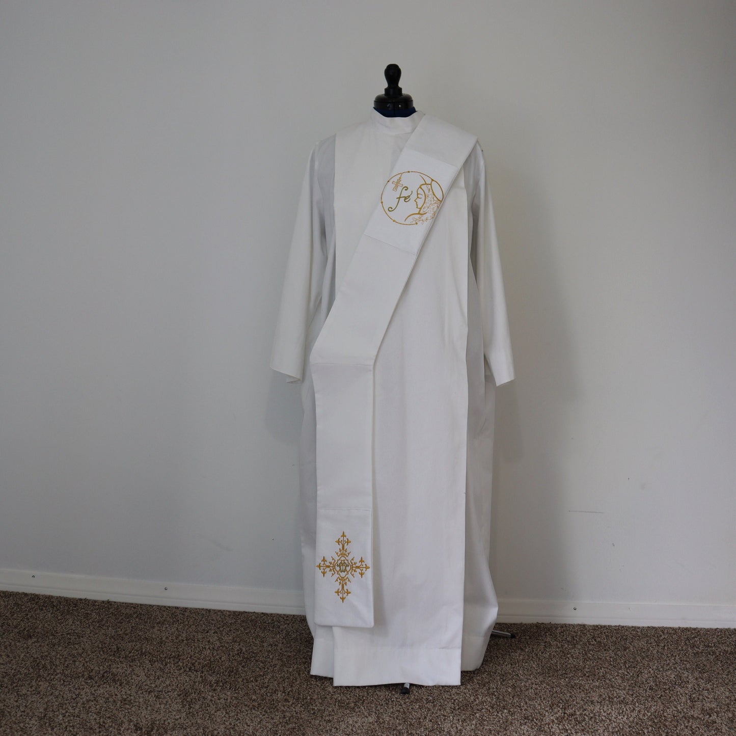 Medalla de Maria - FE - deacon stole