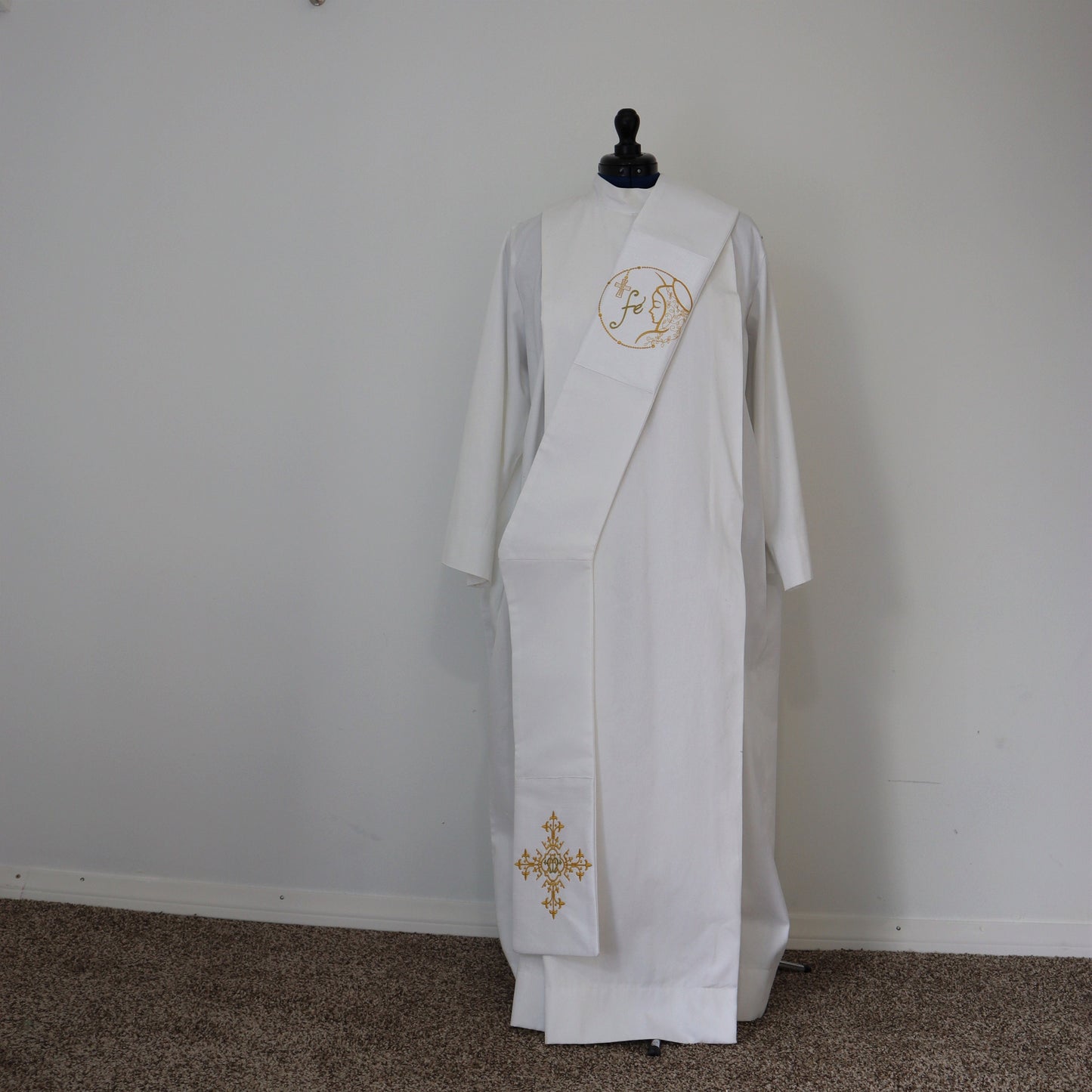 Medalla de Maria - FE - deacon stole