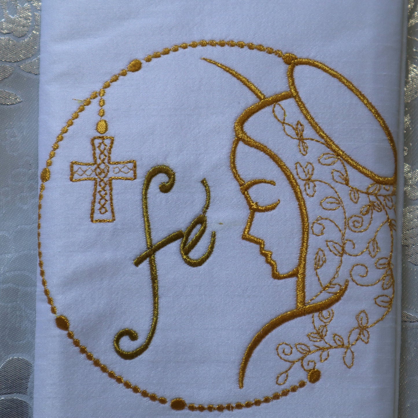 Medalla de Maria - FE - deacon stole