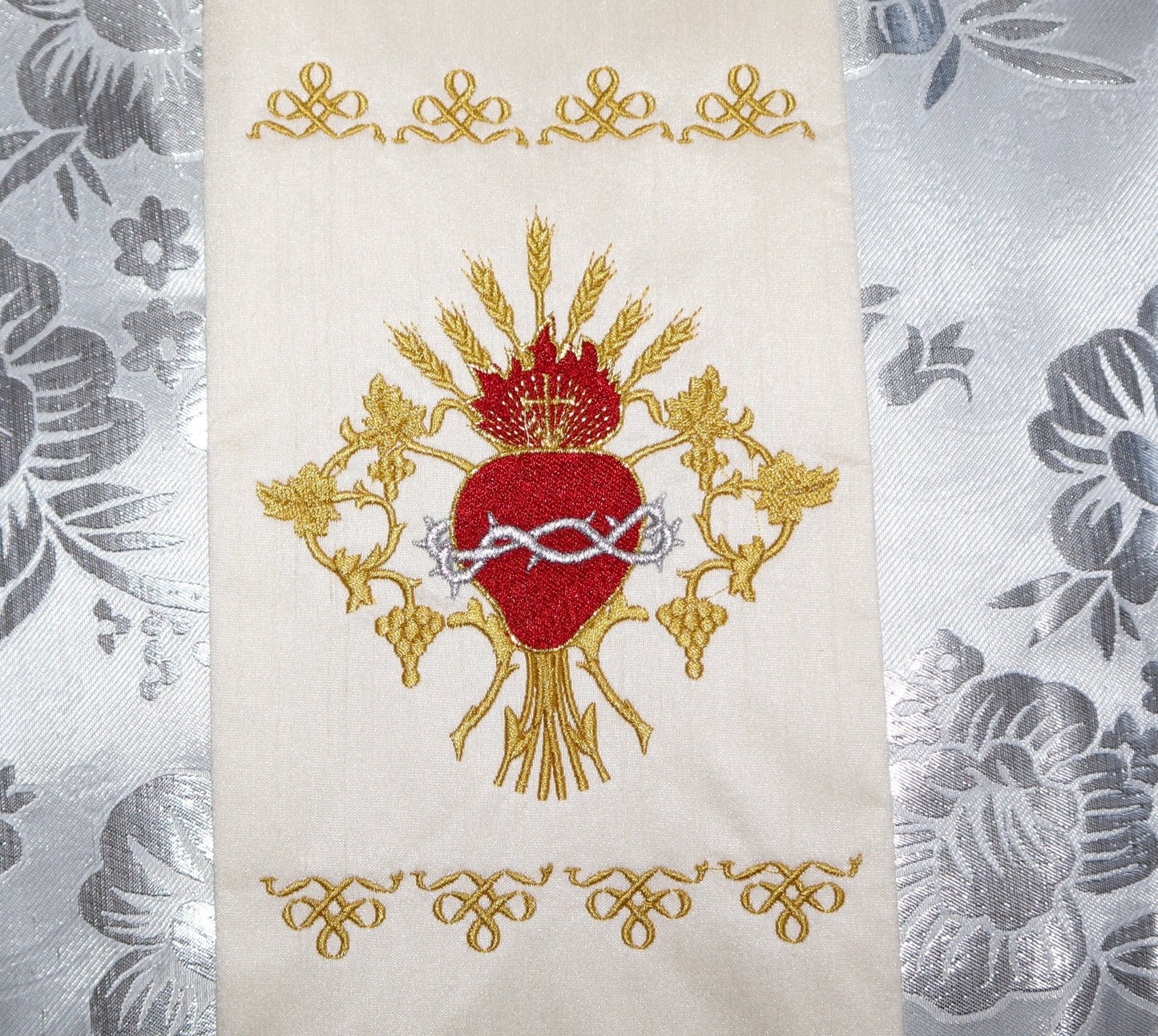 Deacon stole - Sacred Heart