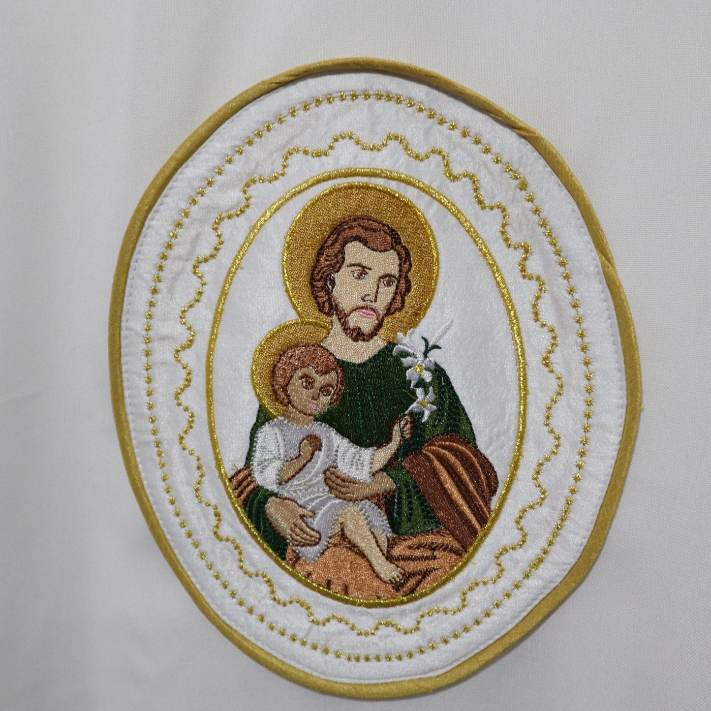 Priest chasuble - St. Joseph - Custom made