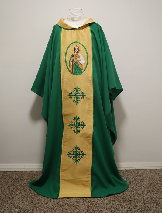 Priest chasuble - St. Jude - Custom made