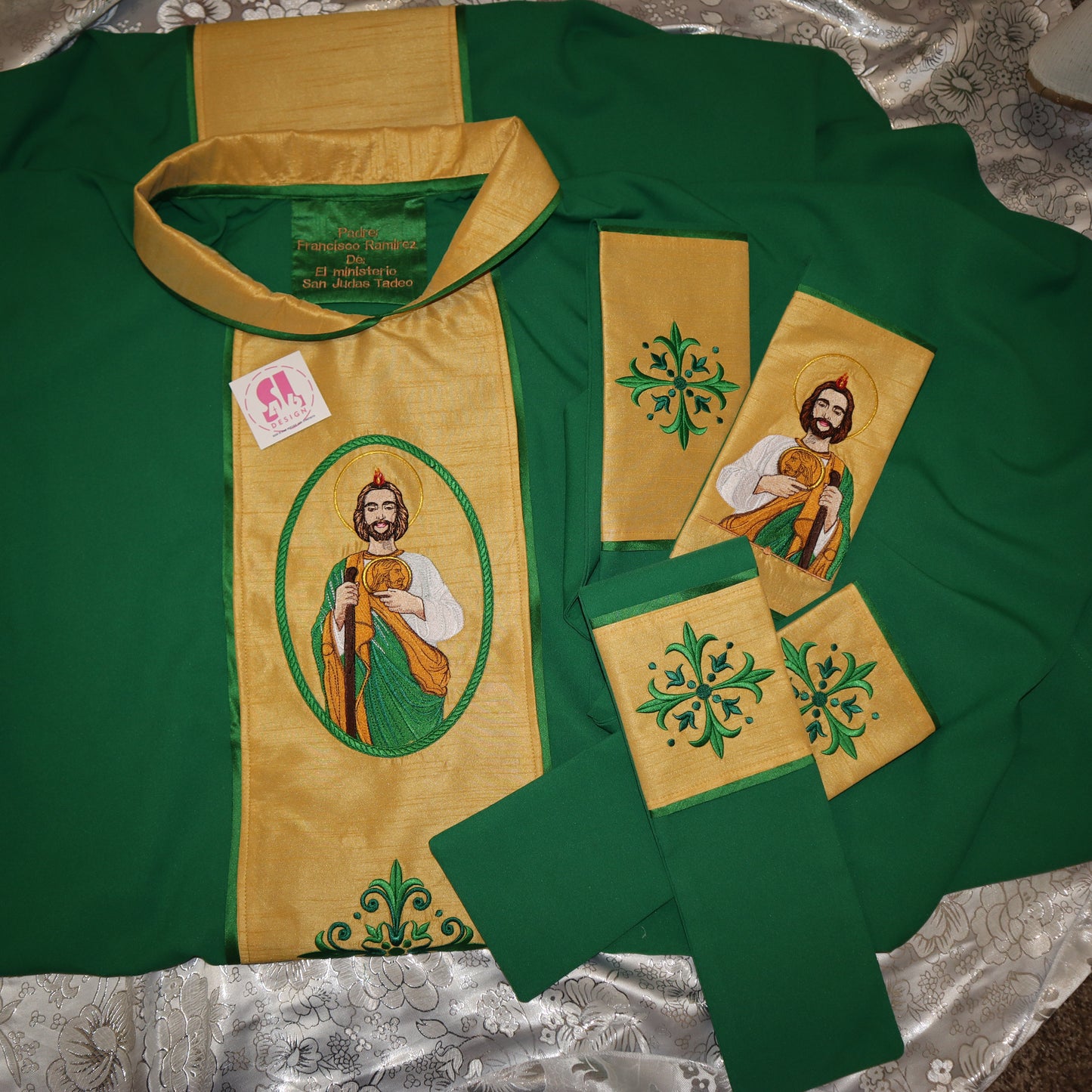 Priest chasuble - St. Jude - Custom made